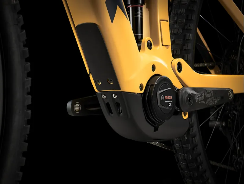 Trek Rail 9.8 XT Gen 4 Full Suspension Electric Mountain Bike 2024 in Baja Yellow-8